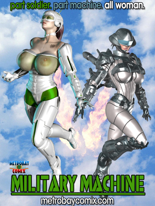 A promotional image for &ldquo;Military Machine&rdquo; a forthcoming storyline exclusively f