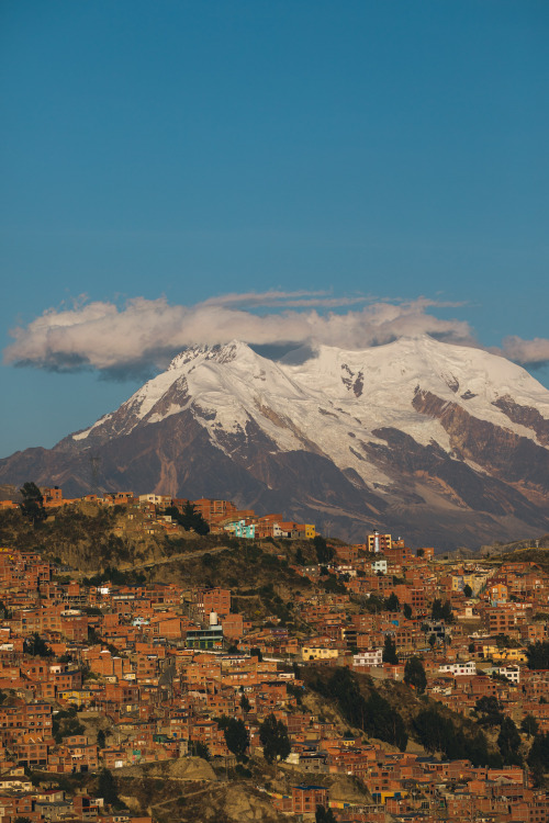 la paz, boliva - one of the worlds highest capitals - june, 2019