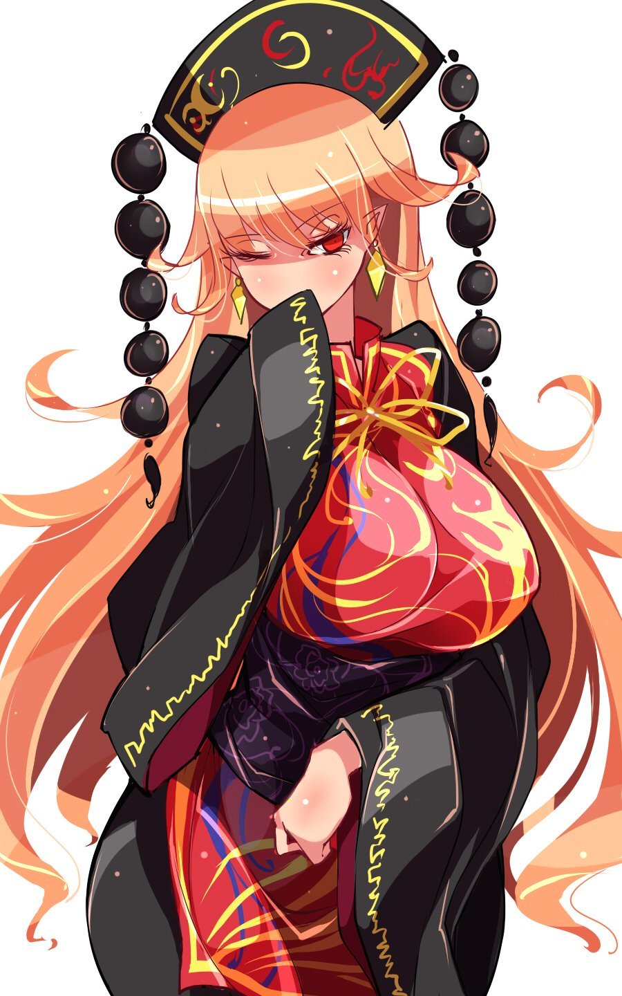 aku-no-homu: #深夜の真剣お絵描き60分一本勝負純狐さま by artist