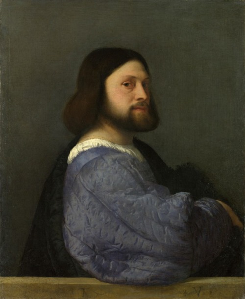 Portrait of a Man (Portrait of Gerolamo (?) Barberigo), Titian, ca. 1510