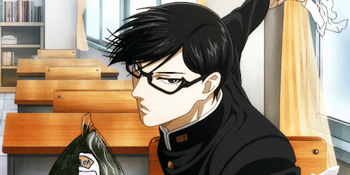 friendshipismax:  mobpsycho100:  Havn’t you heard? I’m Sakamoto  I think I need to watch this show. 