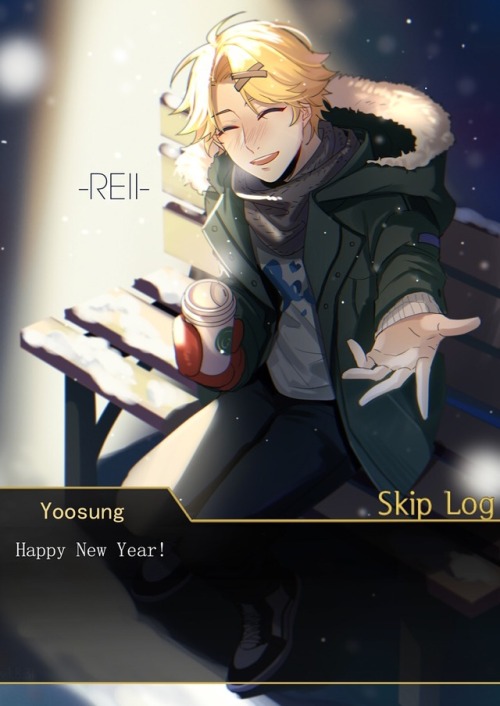 r-e-i-i: Long time no draw Yoosung ~and happy new year!!٩(ˊᗜˋ*)و