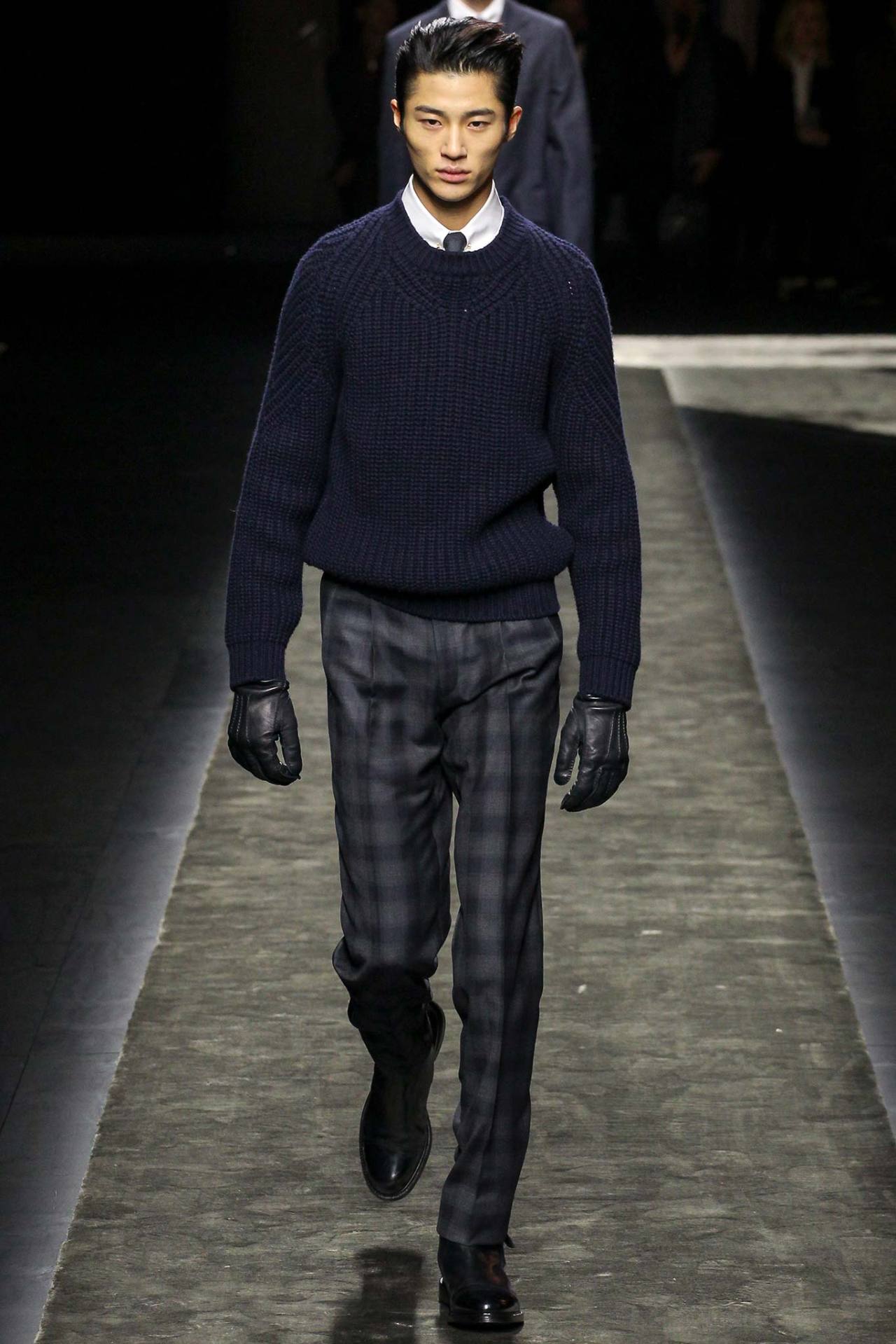 koreanmodel:  Byun Woo Seok at Brioni Fall 2015 Milan