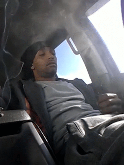 triplexratedme:  My type of freak…Smoking a blunt and jacking in his car #UNBOTHERED