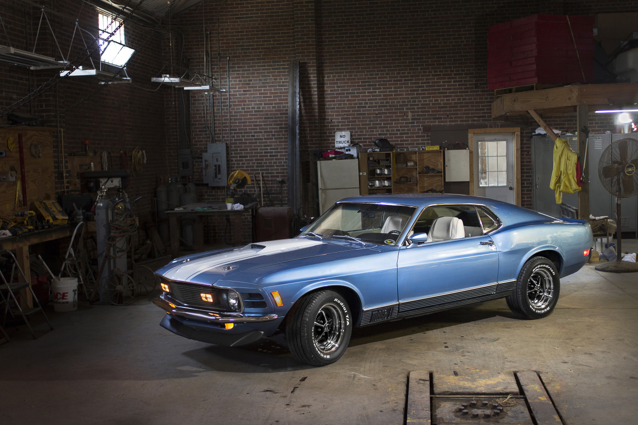 americanclassicmusclecars:  American Muscle Cars…  Custom Ford Mustang Mach 1