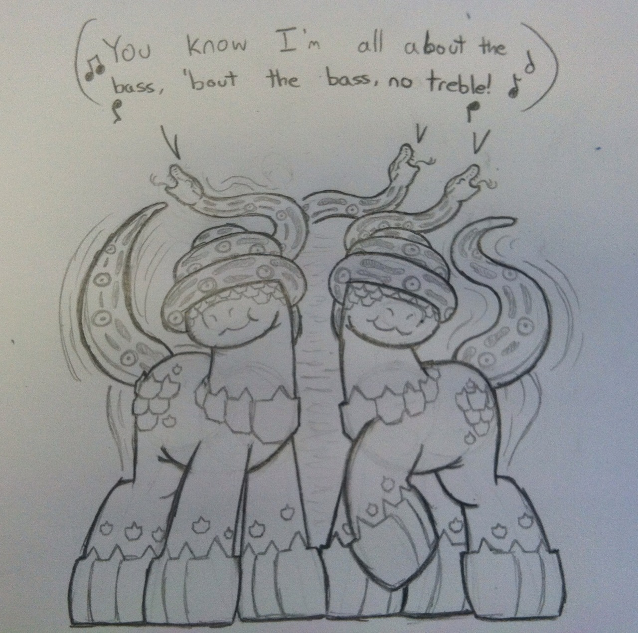 askmedusapony:  And with this doodle we officially start… Doodle Time Tuesday!