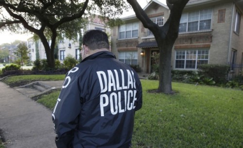 think-progress: Video Shows Dallas Police Shooting Schizophrenic Man Within Seconds Of Knocking On H