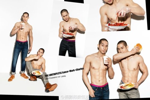 cumlovinjj:   (x)  The Sexy Luu Triplets