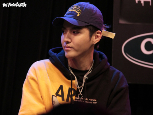 Chinese-Canadian rapper and actor Kris Wu did an interview for WE 96.3 in Portland.