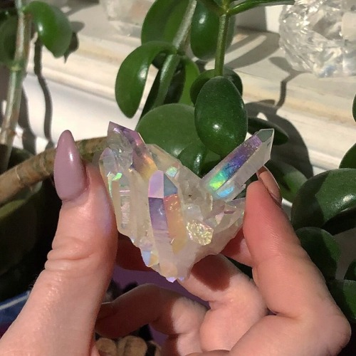 lavenderwaterwitch:Angel Aura Quartz ✨