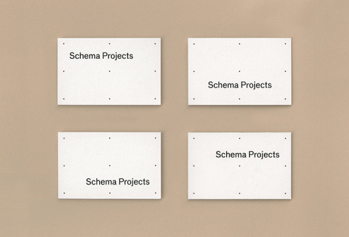 Identity design for a Brooklyn-based gallery, by Kiku Obata & Company
