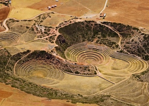 theenergyissue:Moray: Extreme Inca LandscapingMoray is an archaeological site in Peru containing unu