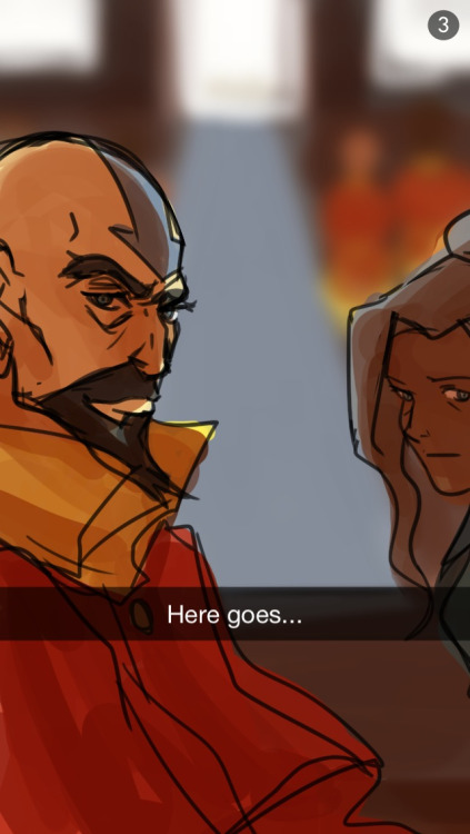 beroberos:  Welp I lied, here are the last of book 3’s snapchats. Jinora has the spotlight in the final set, congrats on your tattoos, babe :)