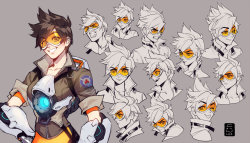 overbutts:  Tracer expressions by einlee