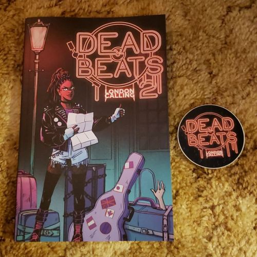 Dead Beats 2: London Calling Kickstarter reward! A music-themed horror anthology graphic novel to re