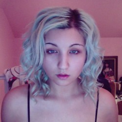 Can&Amp;Rsquo;T Believe I Had Natural #Curls  Like This!  #Pastel #Turquoise #Hair