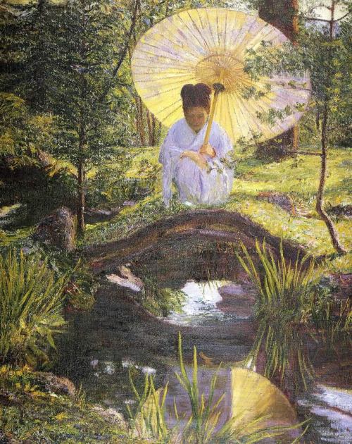 Lilla Cabot Perry - In a Japanese Garden (1898-1901)