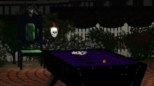 ktarsims:Spooky Entertainment…Dragon Chair by Angel via @ninthcirclets3ccSkeletal Pool Table by @pit