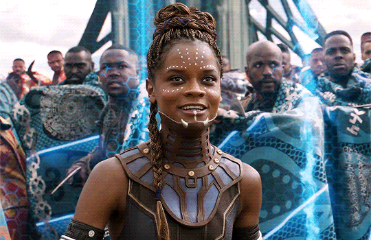letitiawrights:T’Challa has all this weight on his shoulders. So it was great to