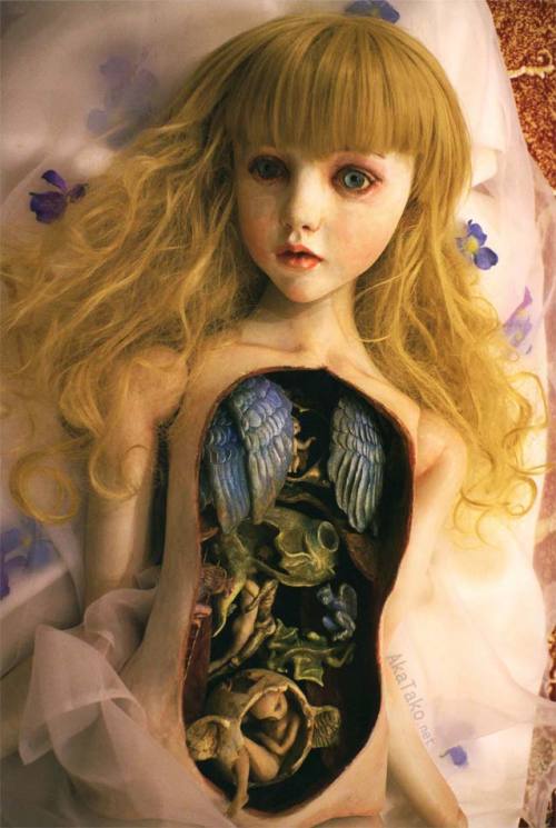 NIRVANA handmade doll by Mari Shimizu is printed in her “Wonderland” book. Signed copies