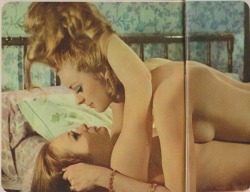 retropornmags:  mudwerks: (via Au carrefour étrange: L’alphabet des lesbiennes au cinéma) Katrin Jacobsen in Alyse et Chloé (1970)   