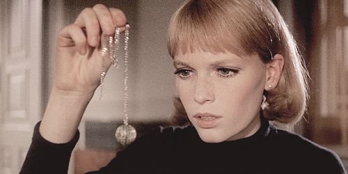 beauvelvet:  Rosemary’s Baby, 1968. I dreamed someone was raping me. I think it
