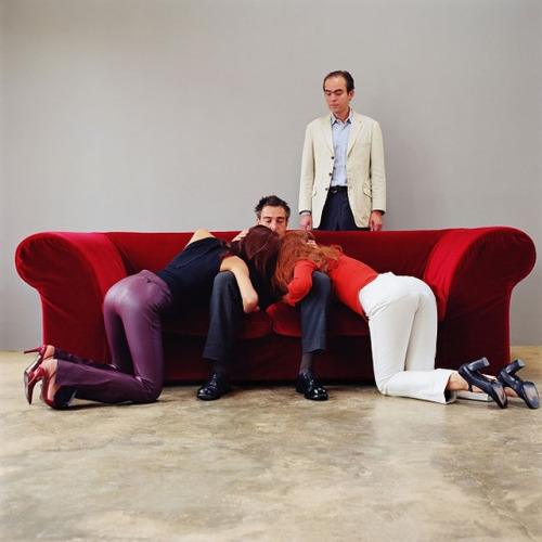 thegreatinthesmall:    Édouard Levé’s 2002 photo series Pornographie  