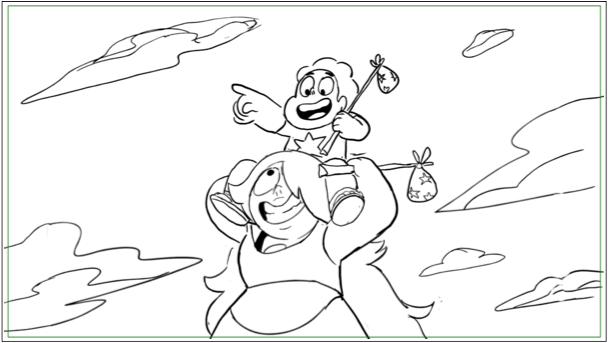 Just a few hours until a brand new episode of STEVEN UNIVERSE!&ldquo;On The Run&rdquo; written