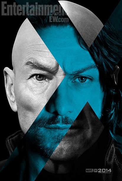 Patrick Stewart with James McAvoy&rsquo;s beard looks like Ming The Merciless!