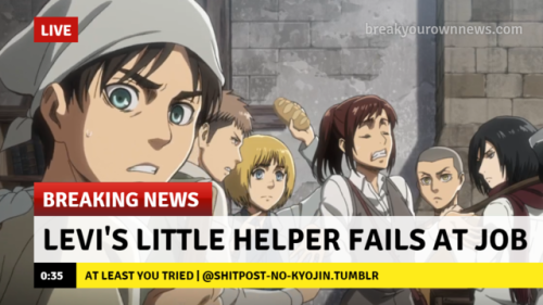 shitpost-no-kyojin:Breaking News: SnK is back and coincidentally so is my will to live! 