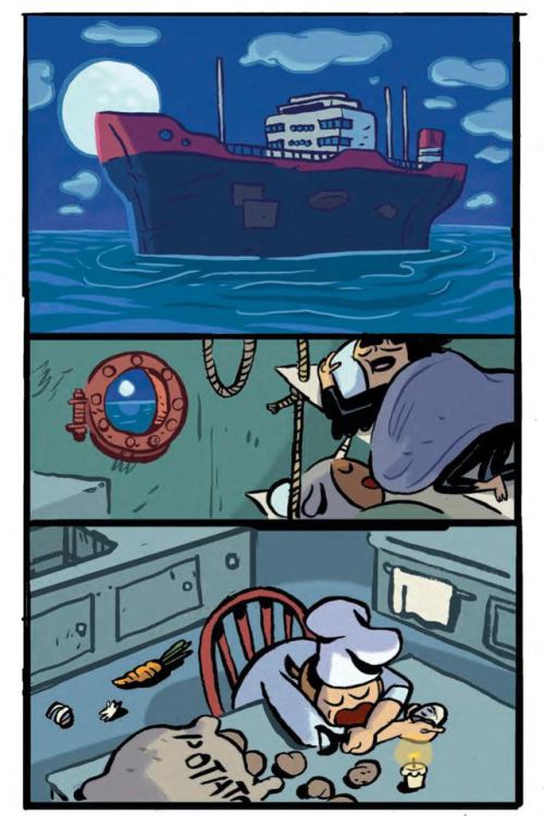 illustrated by Diigii Daguna and colors by Braden LambADVENTURE TIME: ISLANDS, an original graphic novel from artist Diigii Daguna and AT writer Ashly Burch is in comic shops now! Also available digitally on comiXology & Kindle.