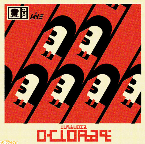 pkjd-moetron:  Splatoon two-disc OST CD jacket cover. 61 tracks total. 4 alternative covers will be included. Available October 21st. 