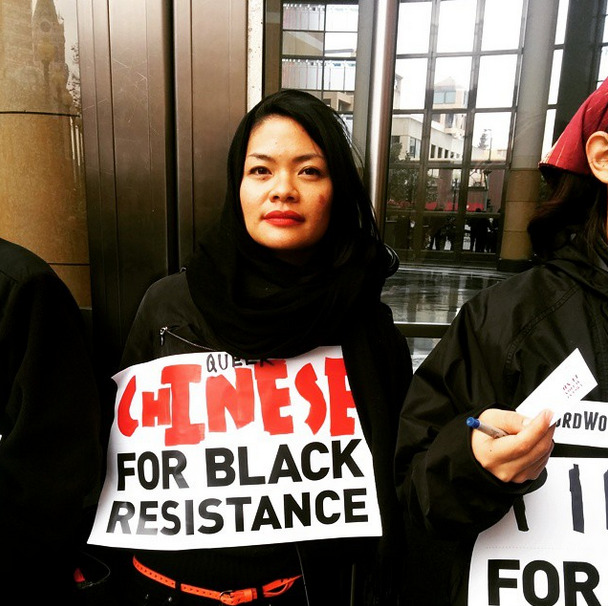 rhydonmyhardon:1/16/15 Protesters from the “3rd World 4 Black Power” movement