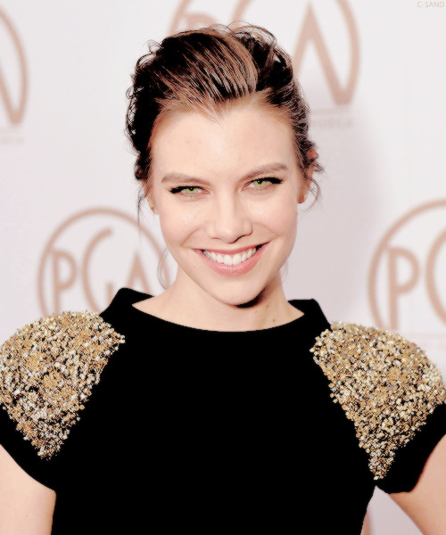 c-sand:  Lauren Cohan attends the 26th Annual Producers Guild Awards // January