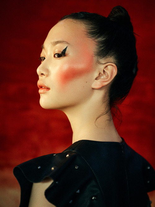 sickymag:RED for sickymag.comPhotography Lane LangModel Junli Zhao at China BentleyHair &a