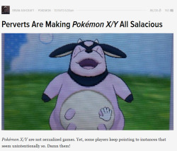 inkerton-kun:  archakon:  pyronoid-d:  loltaku:  Brian “sure I think about Pokemon doing it but only the young ones I’m not weird” Ashcraft  does he just write entire articles about pictures on Reddit or something  gaming journalism    It&rsquo;s