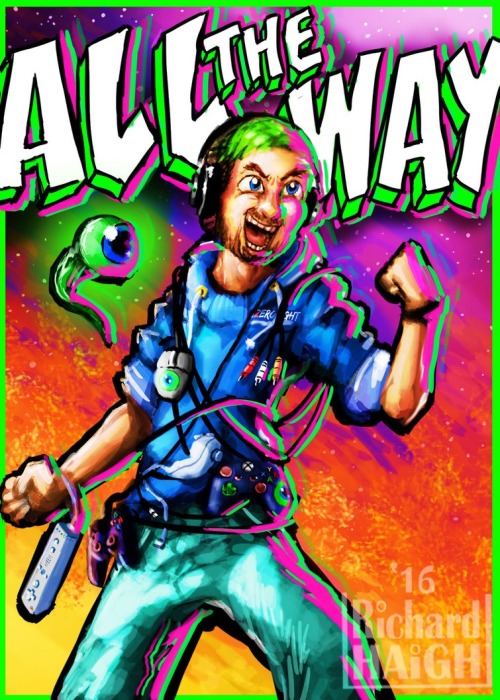 &ldquo;ALL THE WAY!&rdquo;I had to paint this because I&rsquo;m super addicted to the remix by Schmo