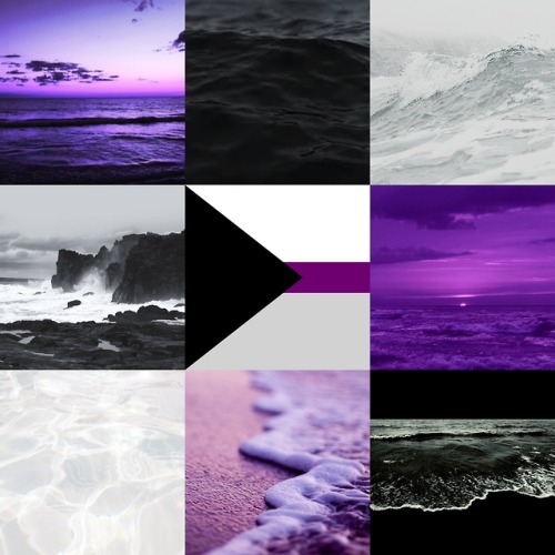 lowkey-mcgee: Ocean themed Demisexual Moodboard for anon!