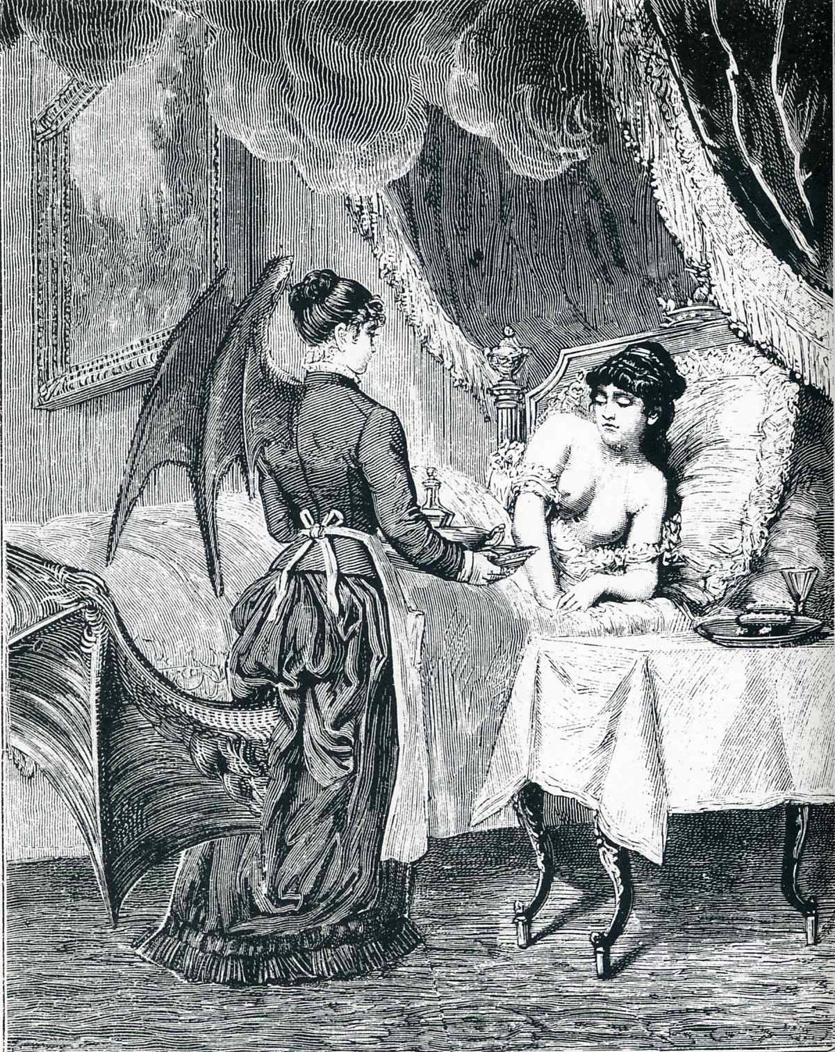 labellefilleart:  Illustration to A Week of Kindness, Max Ernst 