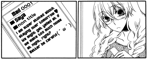 Mari is really cute. Don’t you think so? Or are you a… Ria person. This release marks the completion of scanlation for four of Takemiya-sensei’s books this year! Thanks to the efforts of Fly By Yuri, Kawaii Scans, Lililicious and Yuri Project,