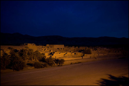 biladal-sham:SOUTH TUNISIA. 2008. Old abandoned village of Tamerza. Patrick Zachmann