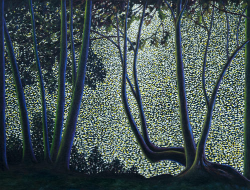 Martin Jacobson (Swedish, b. 1978, Stockholm, Sweden) - 1: Birdhouse, Winter, 2013, Oil on Canvas  2