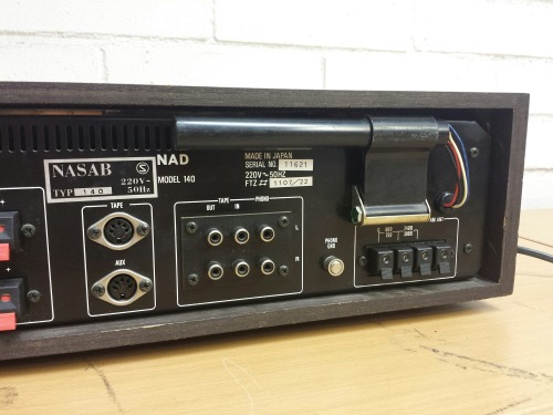 NAD Model 140 Stereo Receiver, 1975