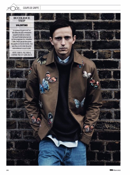 Coups de Griffes | GQ France March 2015Photographer: Julian BroadStylist: James Sleaford