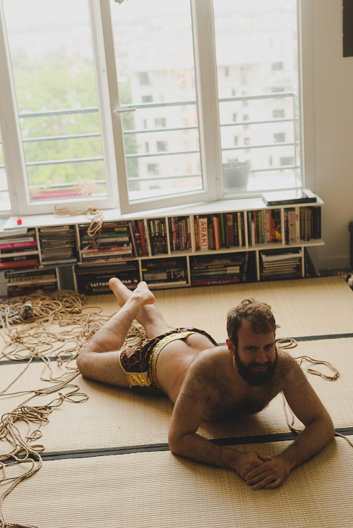 strictly-nawa-kitsune:  Sweet afternoon with Tigrou - Ropes : @strictly-dirtyvonp - Model : Tigrou - Pics : @strictly-nawa-kitsune