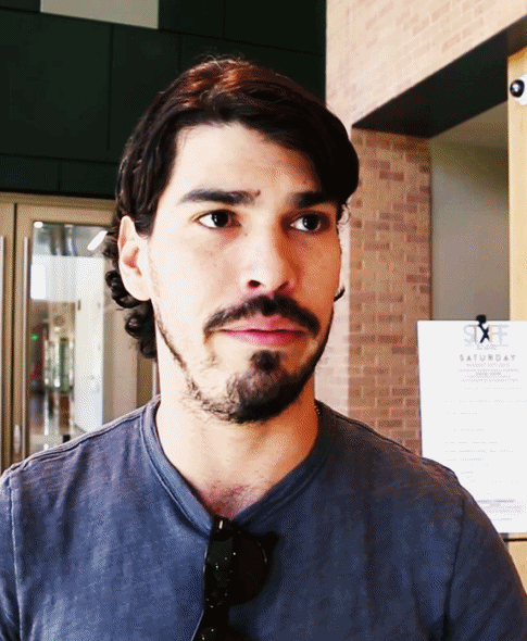 somanygorgeousmen:Raúl Castillo in an interview at the 2015 South Texas International
