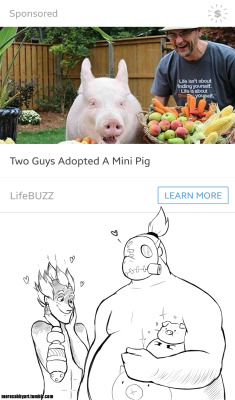 moresabbyart:  So I saw this ad on my phone