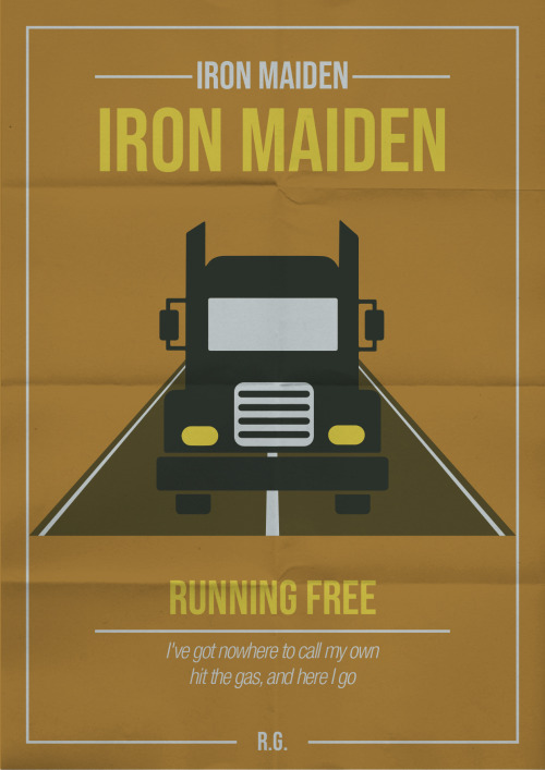 MINIMALISM + IRON MAIDEN - “Iron Maiden” (1980)Inspired by @minimal-pulse art