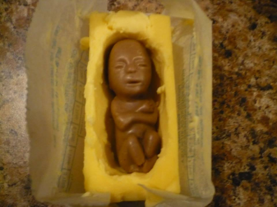 anarratorofnogreatskill:  retromomentofgypsywhatever: I got this at a pro life convention
