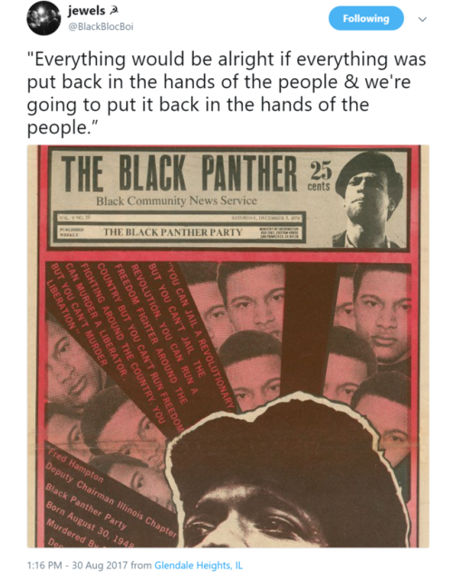 biff-donderglutes: berniesrevolution: Fred Hampton was a true revolutionary. Ahead of his time and g